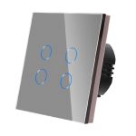 کلید هوشمند لمسی چهار پل طوسی
