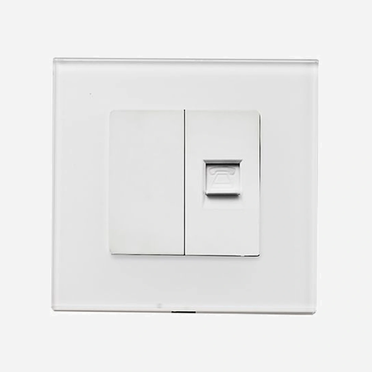 سوکت تلفن PVC سفید سوکت تلفن PVC سفید