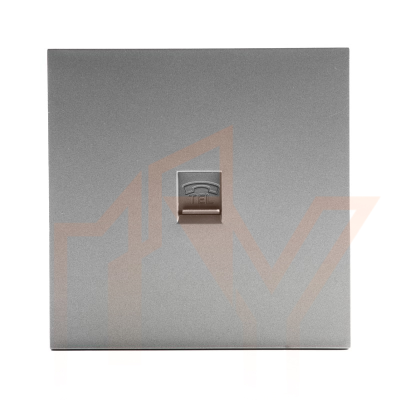 سوکت تلفن سری پیانو Evotech خاکستری